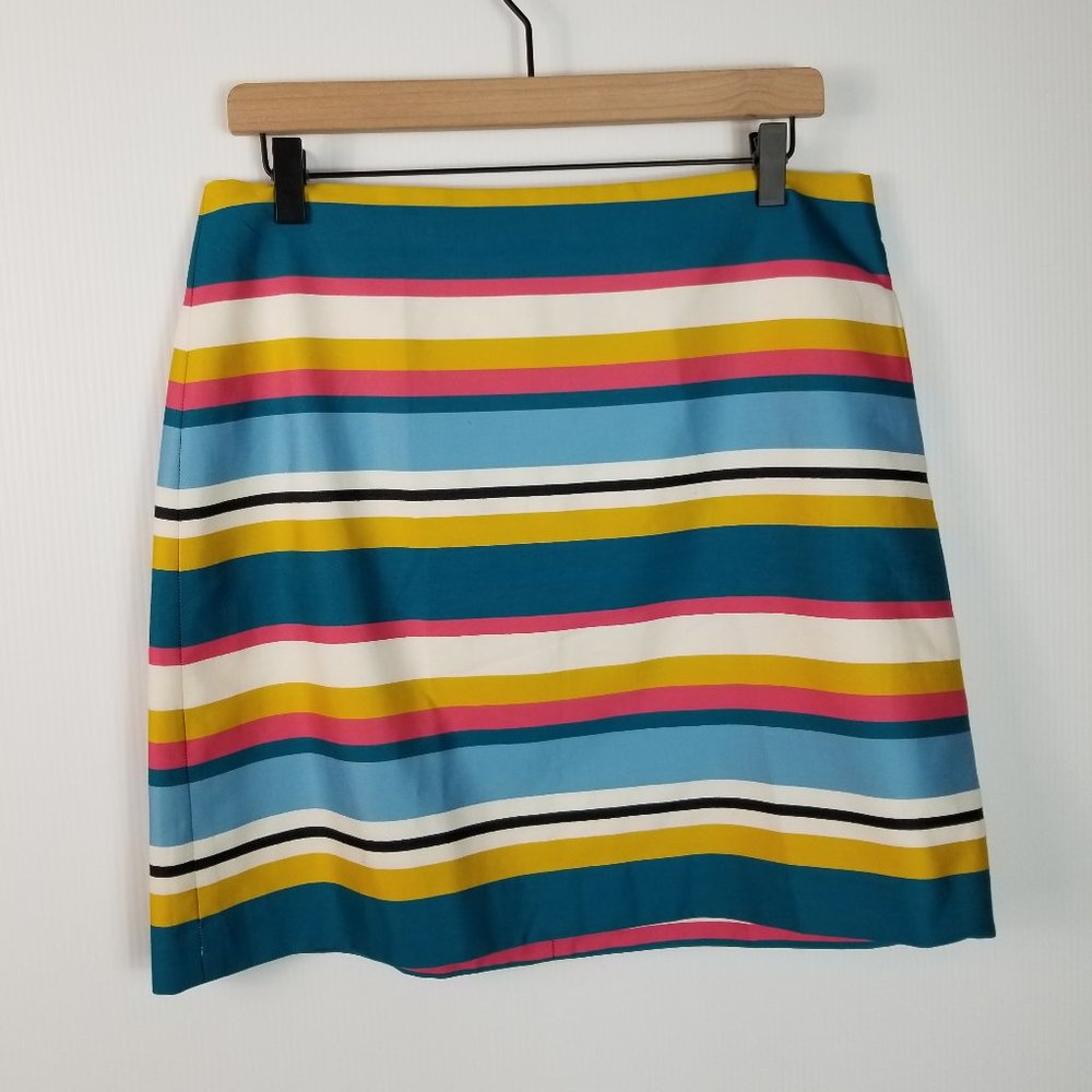 Loft striped skirt 438874